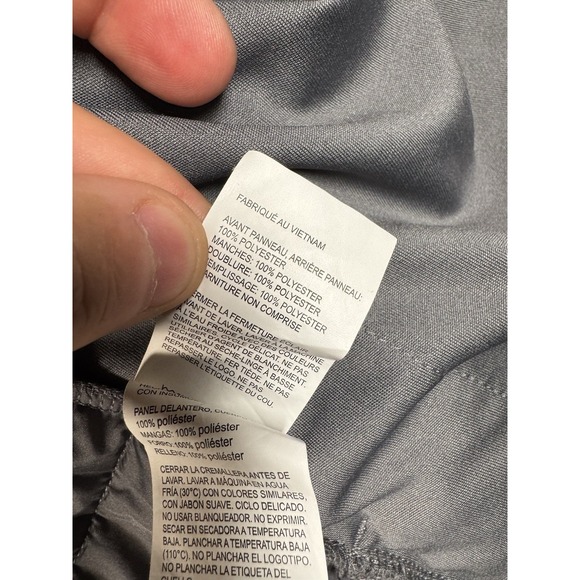 Callaway Golf Men Full Zip Quilted Puffer Jacket Tradewinds Platinum Gray Sz XL - Picture 6 of 9